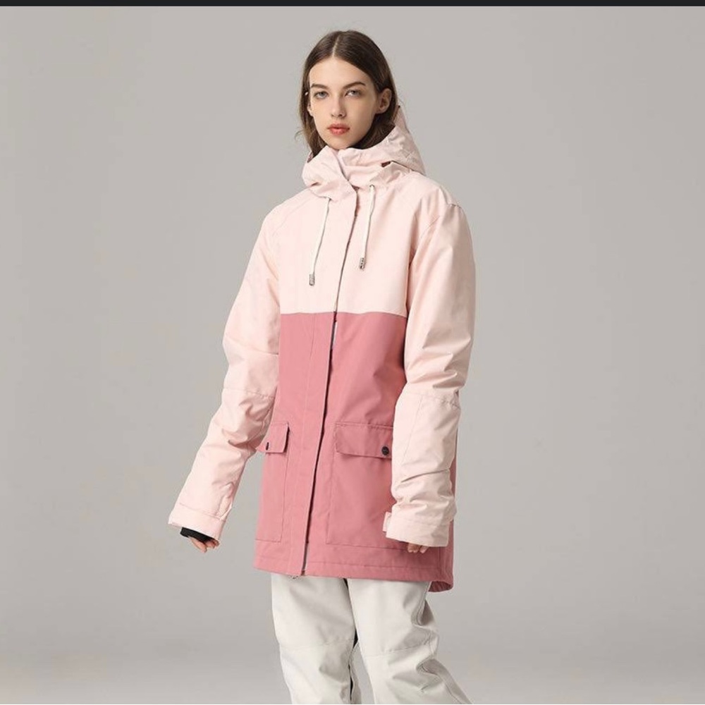 Peach whip DC woman’s ski jacket